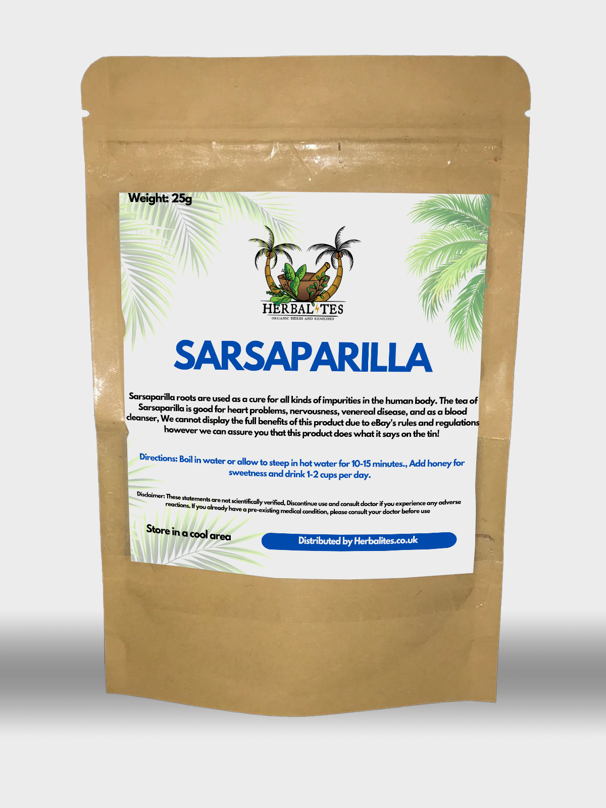 Sarsaparilla -Jamaican Natural Herb